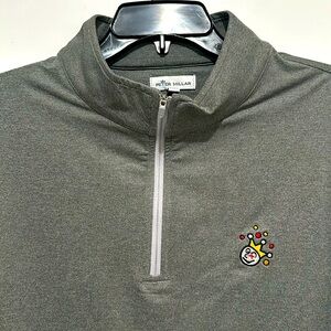 Peter Millar Scotty Cameron Quarter Zip Jackpot Johnny Circle T
